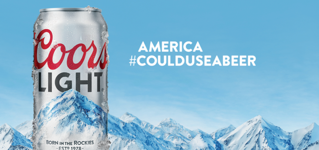 Coors Light Thinks America Could Use a Beer! Buy a Six Pack and They’ll ...