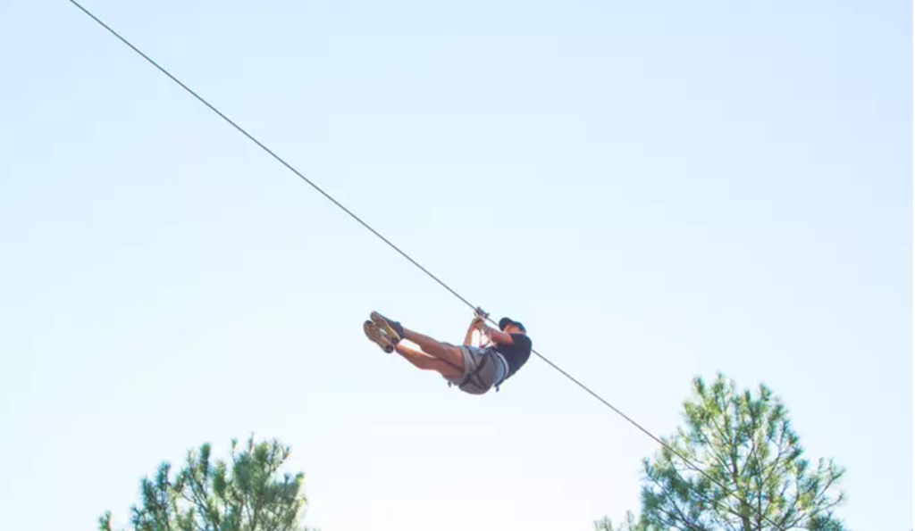 Ready for Socially Distanced FUN?! Get a Zipline Tour for Two at the