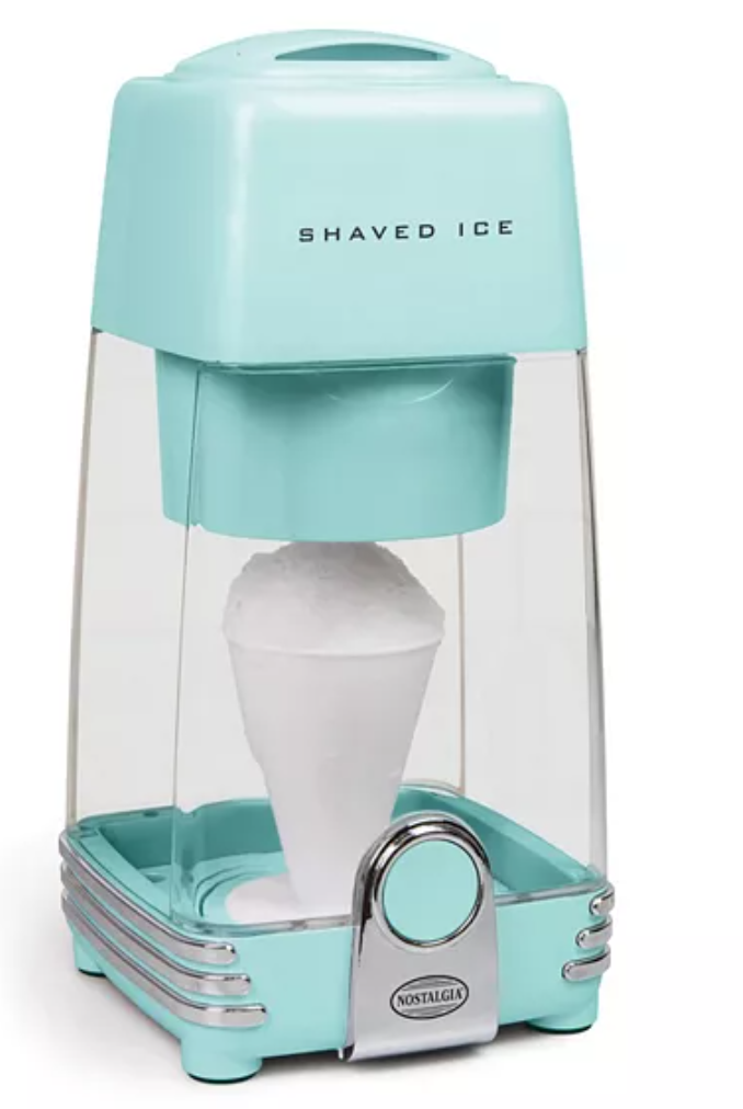 Have a Kohl’s Charge? Get a Pretty Nostalgia Electric Shaved Ice Maker
