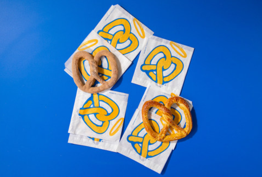 National Pretzel Day is Tuesday, April 26th! Get a FREE Pretzel at Participating Wetzel’s